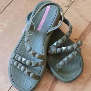 Ipanema Green Sandals